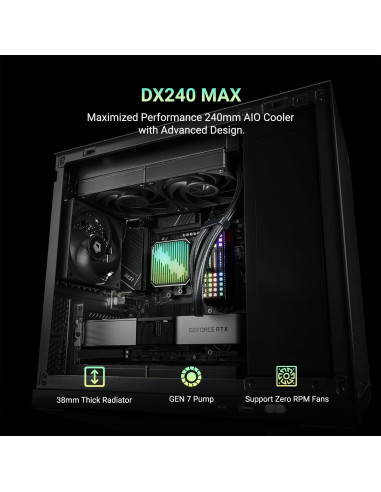 Enfriador de CPU Líquido ID-COOLING DX240 MAX 240mm ARGB AIO