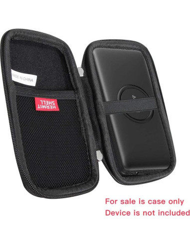 Funda de Viaje Dura Hermitshell para Anker - Negro