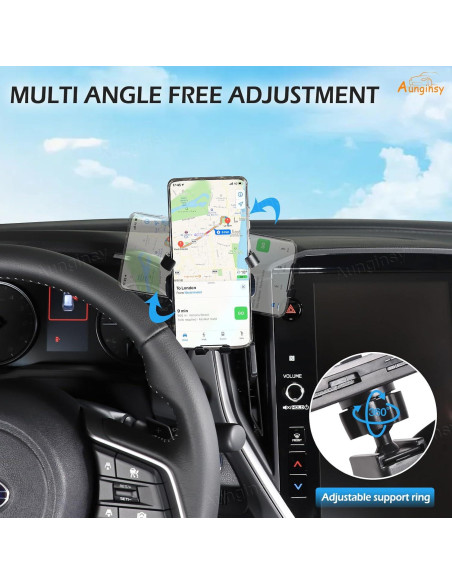 Soporte para Teléfono de Auto Aunginsy para Subaru Crosstrek/WRX 2022-2024 Soporte para Teléfono de Auto Aunginsy para Subaru Crosstrek/WRX 2022-2024