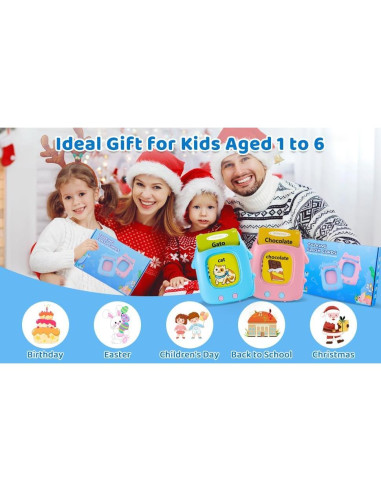 Tarjetas de Flash que Hablan Gimgong - Juguete Educativo Bilingüe