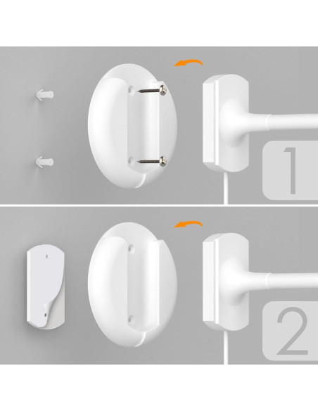 Luz de Lectura LED Montada en la Pared ENUOTEK, 4 Niveles Brillo, 3 Colores Luz de Lectura LED Montada en la Pared ENUOTEK, 4 Niveles Brillo, 3 Colores