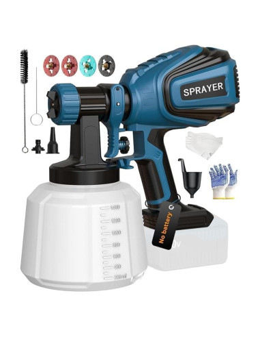 Pulverizador de pintura inalámbrico MirrorZone CN-8 1400ml