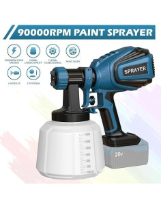 Pulverizador de pintura inalámbrico MirrorZone CN-8 1400ml 2