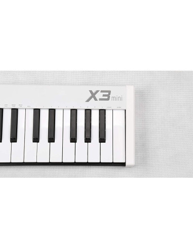Teclado MIDI USB Mini Midiplus X3 - 37 Teclas Sensibles
