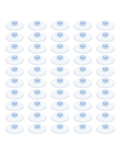 Ventosas Transparentes HJZHII 20mm 50 Pcs Reutilizables