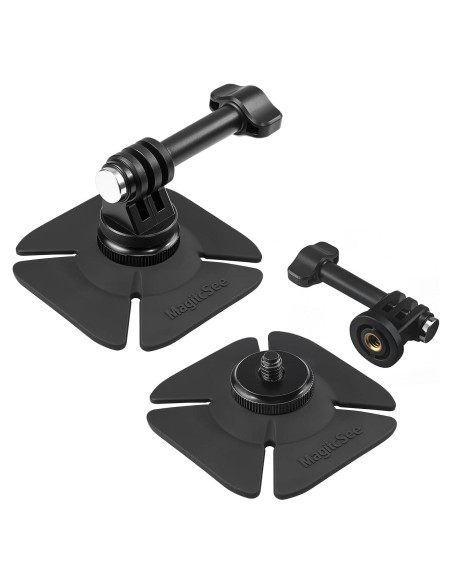 Soporte Adhesivo para Cámara de Casco MagitcSee - Compatible GoPro, Insta360, DJI Soporte Adhesivo para Cámara de Casco MagitcSee - Compatible GoPro, Insta360, DJI