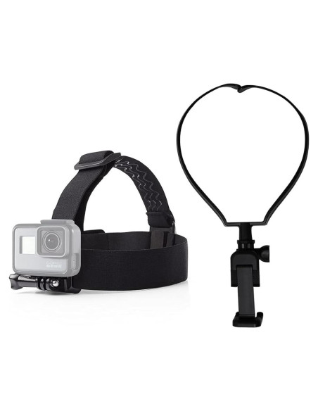Soporte Ajustable para Teléfono Celular AngelReally - Montaje en Cabeza y Cuello Soporte Ajustable para Teléfono Celular AngelReally - Montaje en Cabeza y Cuello