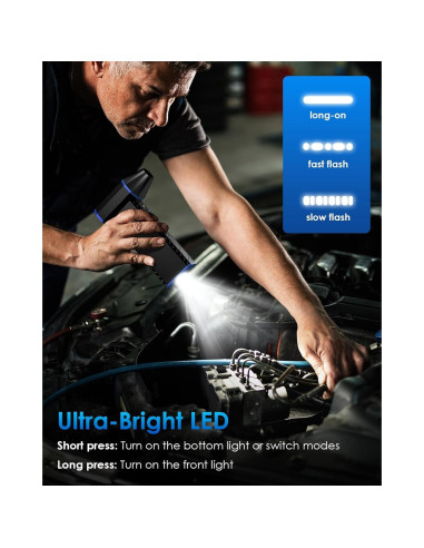 Soplador de Aire Comprimido HOMEASY 130000 RPM con Luz LED