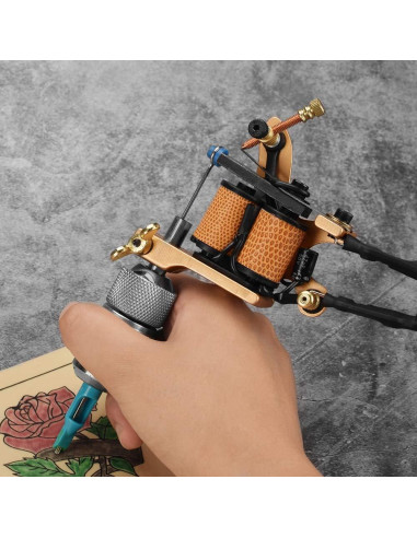 Kit de Máquina de Tatuaje Coil ATOMUS 10 Bobinas 23000rpm