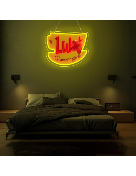 Cartel de Neón LED Luke's Coffee 20x33 cm Regulable USB Cartel de Neón LED Luke's Coffee 20x33 cm Regulable USB