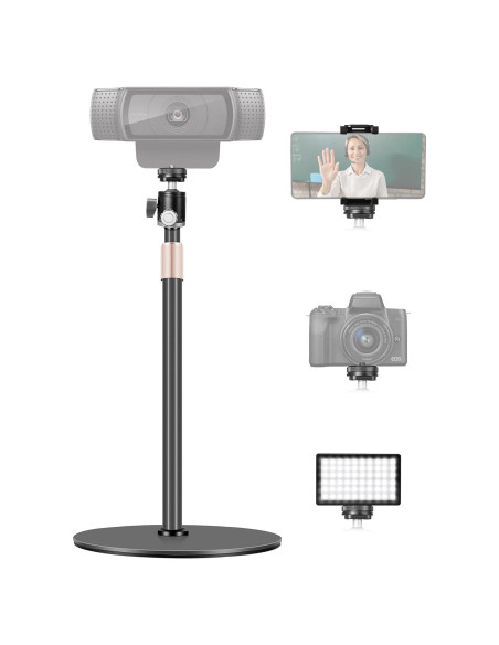 Soporte para Webcam Borenbuir Ajustable 34.3-60.4 cm Metal Soporte para Webcam Borenbuir Ajustable 34.3-60.4 cm Metal