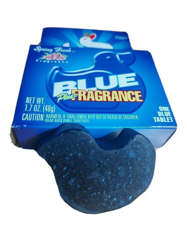 Tabletas Desinfectantes Toilet Duck Azul Sencillo 3 Pk