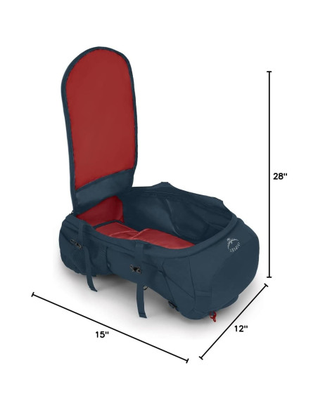 Mochila de Viaje Osprey Farpoint Trek 55L Hombre Azul Mochila de Viaje Osprey Farpoint Trek 55L Hombre Azul