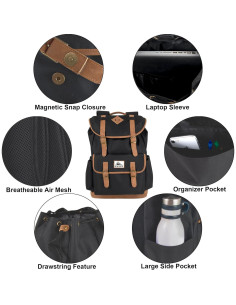 Mochila de Viaje Antirrobo Kelty 23L para Laptop 45.72cm 2