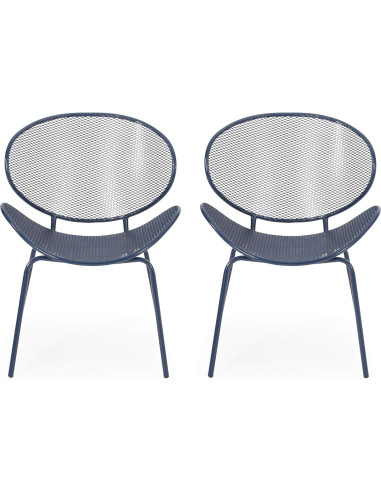 Silla Curvilínea para Exterior - Conjunto de Sillas