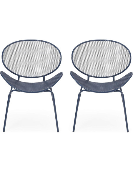 Silla Curvilínea para Exterior - Conjunto de Sillas Silla Curvilínea para Exterior - Conjunto de Sillas