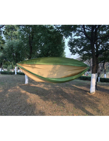 Hamaca de Camping Doble CozyMe 305x198 cm Paracaídas Ligera