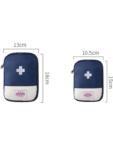 Bolsa de Primeros Auxilios YuanHolumid Rosa Compacta 16.3x12cm