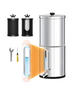 Purificador de Agua Purewell PW-8775 5.68L Acero Inoxidable 3 Etapas