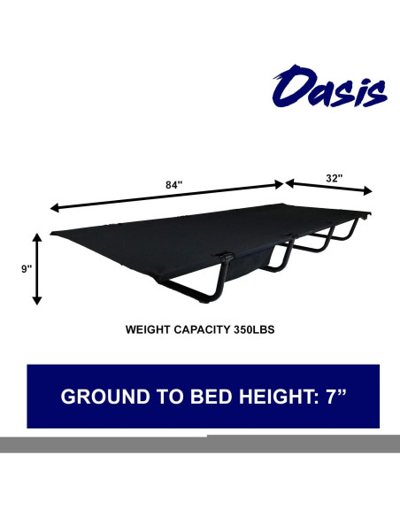 Cama Portátil Grizzly Grande TuscanyPro - Aluminio Reforzado Cama Portátil Grizzly Grande TuscanyPro - Aluminio Reforzado