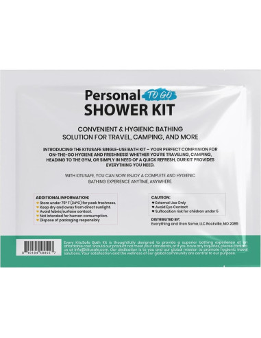 Kit de Ducha Personal Compacto pH Advantage - Viajes y Camping