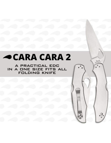 Cuchillo plegable Spyderco Cara Cara 2 - Hoja 9.53 cm