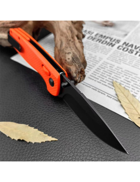 Cuchillo Plegable Goshawk Naranja 18.4 cm Hoja 7.1 cm EDC Cuchillo Plegable Goshawk Naranja 18.4 cm Hoja 7.1 cm EDC