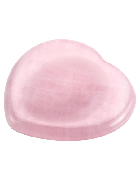 Piedra de Preocupación Cristal de Cuarzo Rosa Jovivi 3.81 cm Piedra de Preocupación Cristal de Cuarzo Rosa Jovivi 3.81 cm