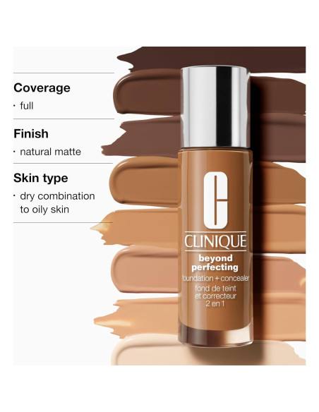 Base Líquida Clinique Beyond Perfecting 30ml - AA Breeze CN 02 Base Líquida Clinique Beyond Perfecting 30ml - AA Breeze CN 02