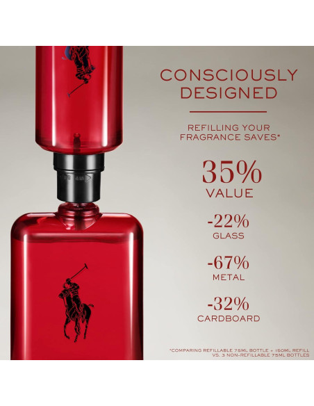 Colonia Ralph Lauren Polo Red 125ml - Eau de Toilette Amaderado Colonia Ralph Lauren Polo Red 125ml - Eau de Toilette Amaderado