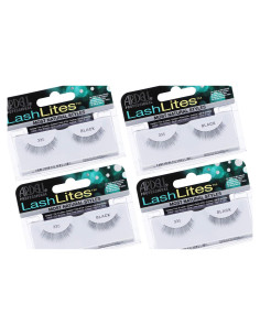 Pestañas Postizas Ardell LashLites 335 - Naturales y Ligeras, Paquete de 4