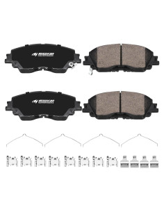 Pastillas de freno delanteras semi-metálicas HYFTJYZ HSK-HZ2076