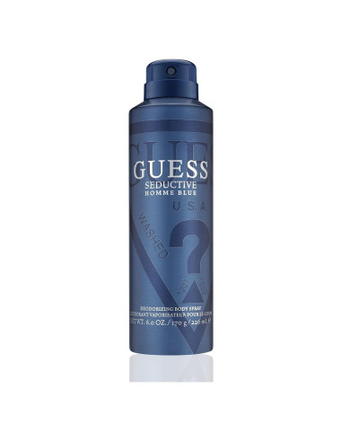 Spray Corporal Guess Seductive Homme Blue 170g - Fragancia Oriental Amaderado