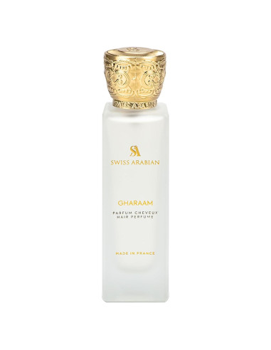 Bruma para el Cabello Swiss Arabian Gharaam 48 ml - Ámbar y Jazmín