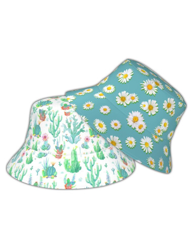 Sombrero de Cubo Unisex Siarnew Protección Solar UV 55.88-57.15 cm