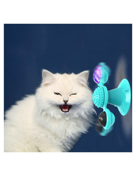 Juguete Interactivo para Gatos GBSYU con Hierba Gatera y LED Juguete Interactivo para Gatos GBSYU con Hierba Gatera y LED
