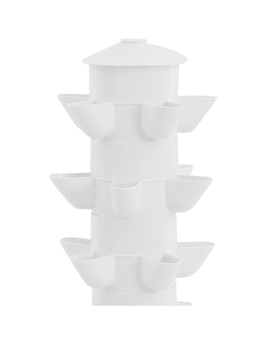 Torre de Cultivo Hidropónico 40 Cápsulas CAFIPPED 8 Niveles