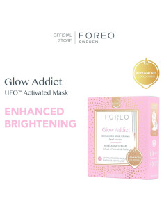 Máscara Facial Hidratante FOREO Glow Addict - 6 Piezas