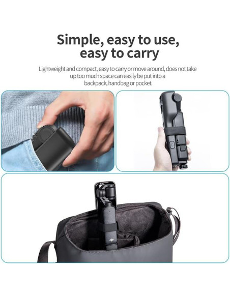 Estabilizador de Mano Gimbal Gaekol para DJI Pocket 3 Estabilizador de Mano Gimbal Gaekol para DJI Pocket 3