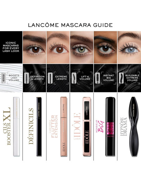 Máscara Lancme Lash Idle Marrón - Volumen y Elevación 24H Máscara Lancme Lash Idle Marrón - Volumen y Elevación 24H