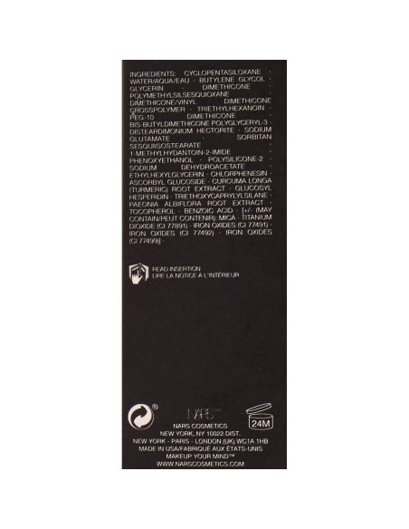 Base de Maquillaje NARS Sheer Glow Benares 28.35 g Base de Maquillaje NARS Sheer Glow Benares 28.35 g