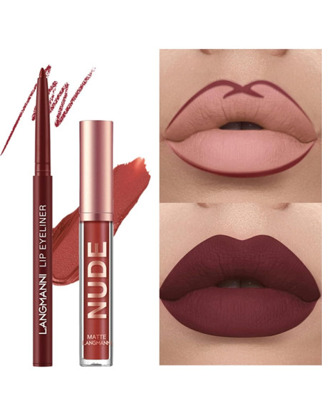 Conjunto de Lápiz Labial y Pintalabios Petansy 12 Piezas Conjunto de Lápiz Labial y Pintalabios Petansy 12 Piezas