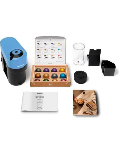 Cafetera Espresso Nespresso Vertuo Pop 110V Azul Pacífico