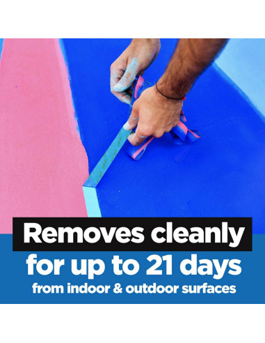 Cinta de Pintor ScotchBlue 1.88 cm x 54.86 m, 12 Rollos, Azul