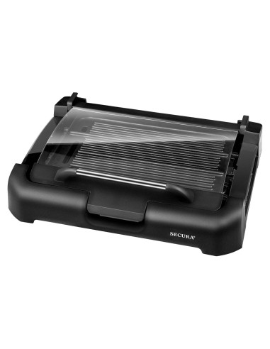 Secura Parrilla Eléctrica 2 en 1 1800W con Placas Reversibles