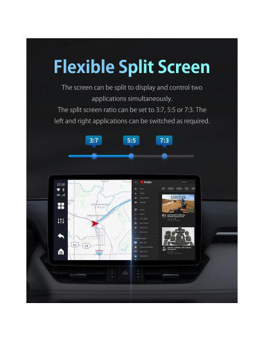 Adaptador Wireless CarPlay OTTOCAST P3 - Android 12, 8GB+128GB