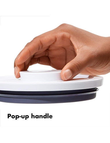 Contenedor Redondo OXO Good Grips 5.2 Qt Hermético Blanco
