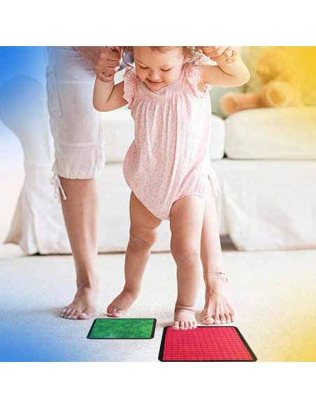 Mats Sensoriales VIESMUMU 16 PCS para Niños Autistas Mats Sensoriales VIESMUMU 16 PCS para Niños Autistas