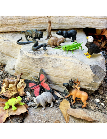 Safari Ltd TOOB Animales del Bosque - 12 Figuras Educativas Safari Ltd TOOB Animales del Bosque - 12 Figuras Educativas