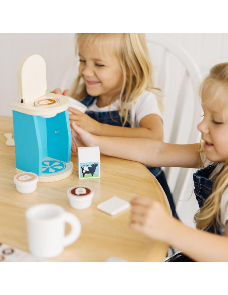 Juego de Café de Madera Melissa y Doug para Niños 3-6 Años Juego de Café de Madera Melissa y Doug para Niños 3-6 Años